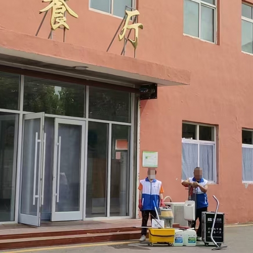 某单位餐厅地面防滑处理
