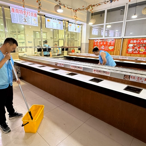 某火锅店地面防滑处理